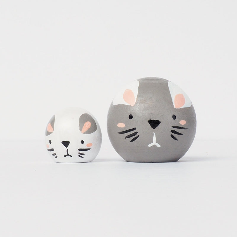 This Chinese New Year is the Year of the Rat.  Introducing our new Year of the Rat Kokeshi dolls, Peg Dolls! Give something unique this new year. Do you know anyone who was born in 1948, 1960, 1972, 1984, 1996, 2008, 2020? They are hand-painted with love.