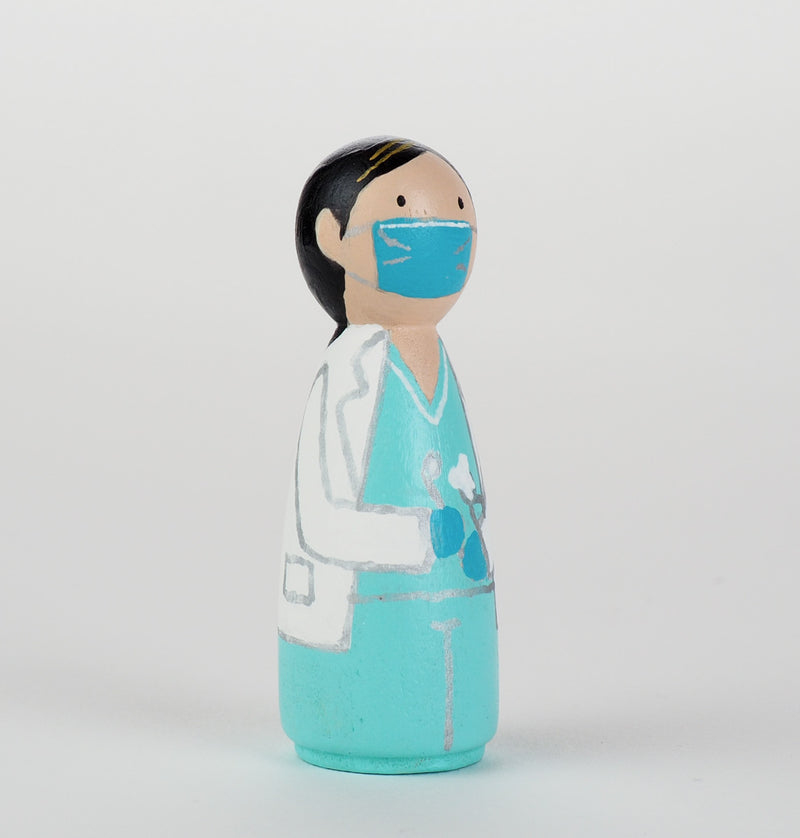Occupational gift - Dentist Peg Dolls