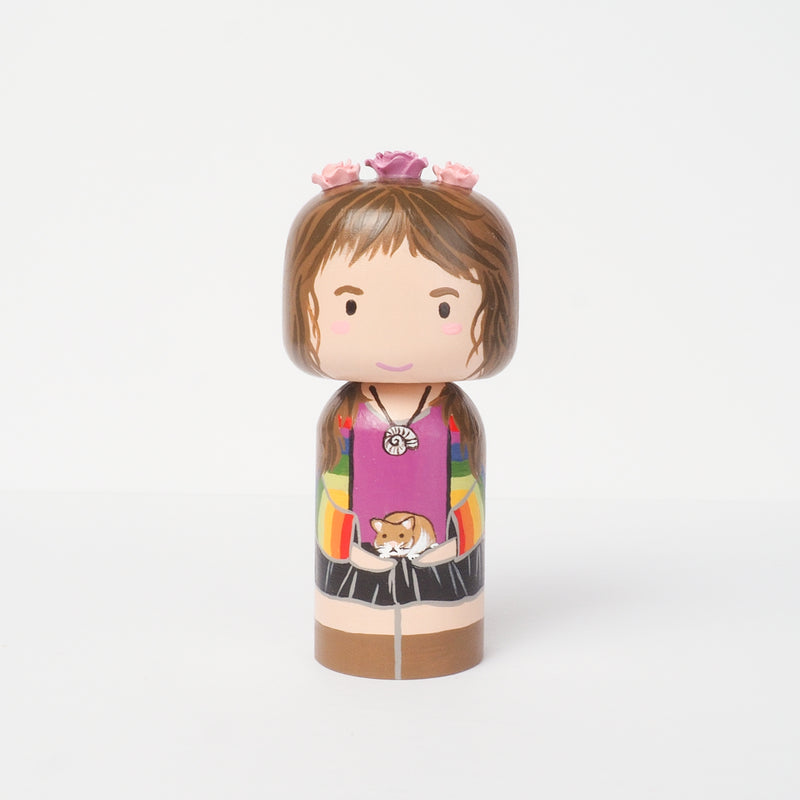 Introducing our new family portrait Kokeshi dolls!  Give something unique and personalized.  Customize your family, friends, or colleagues on Kokeshi dolls!  They are hand-painted with love that show the uniqueness of each individual.   This will definitely touch the heart and bring smiles of your special someone.  These are great for birthdays, Christmas, anniversary, parent's gifts, grandparent’s gifts, retirement, graduations, colleague’s going away gift, or any other occasions.