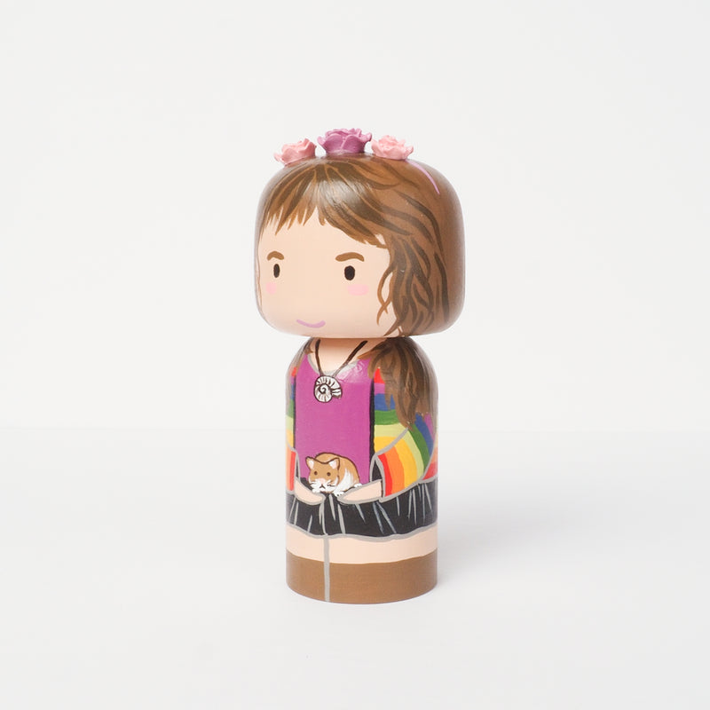 Introducing our new family portrait Kokeshi dolls!  Give something unique and personalized.  Customize your family, friends, or colleagues on Kokeshi dolls!  They are hand-painted with love that show the uniqueness of each individual.   This will definitely touch the heart and bring smiles of your special someone.  These are great for birthdays, Christmas, anniversary, parent's gifts, grandparent’s gifts, retirement, graduations, colleague’s going away gift, or any other occasions.