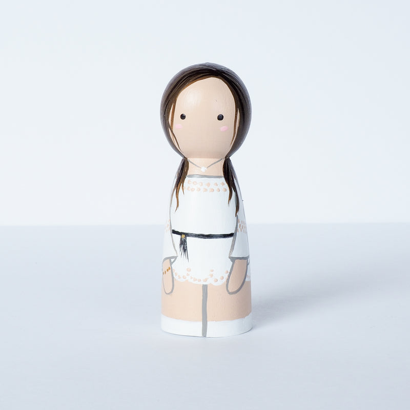 Family and friends portrait - Peg dolls