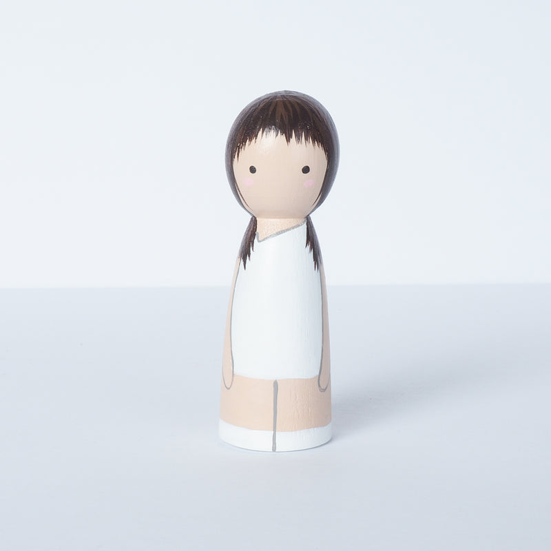 Family and friends portrait - Peg dolls