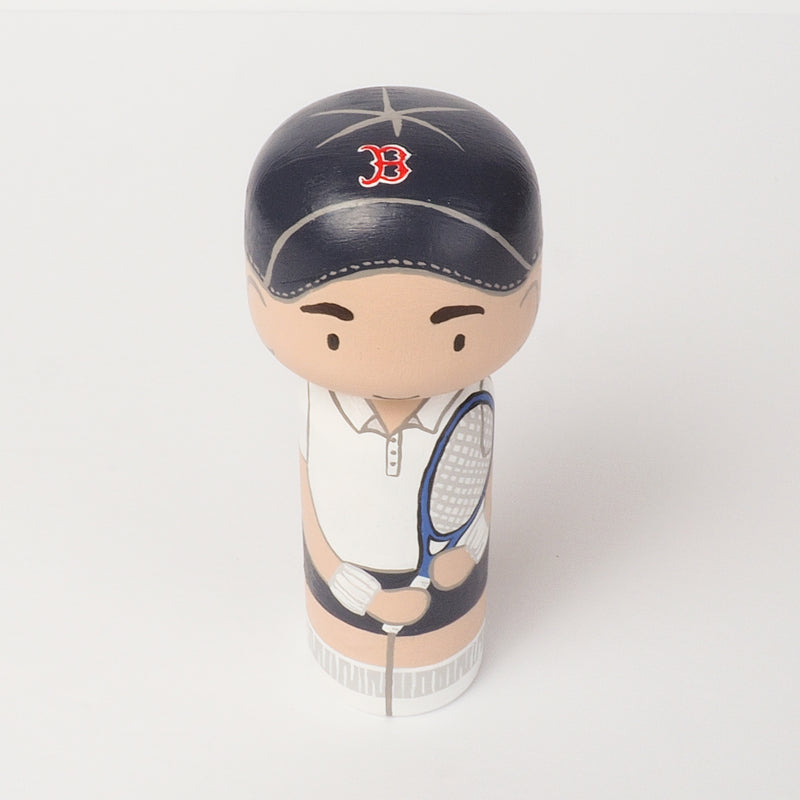 Family and Friends Portrait on Kokeshi and Peg Dolls