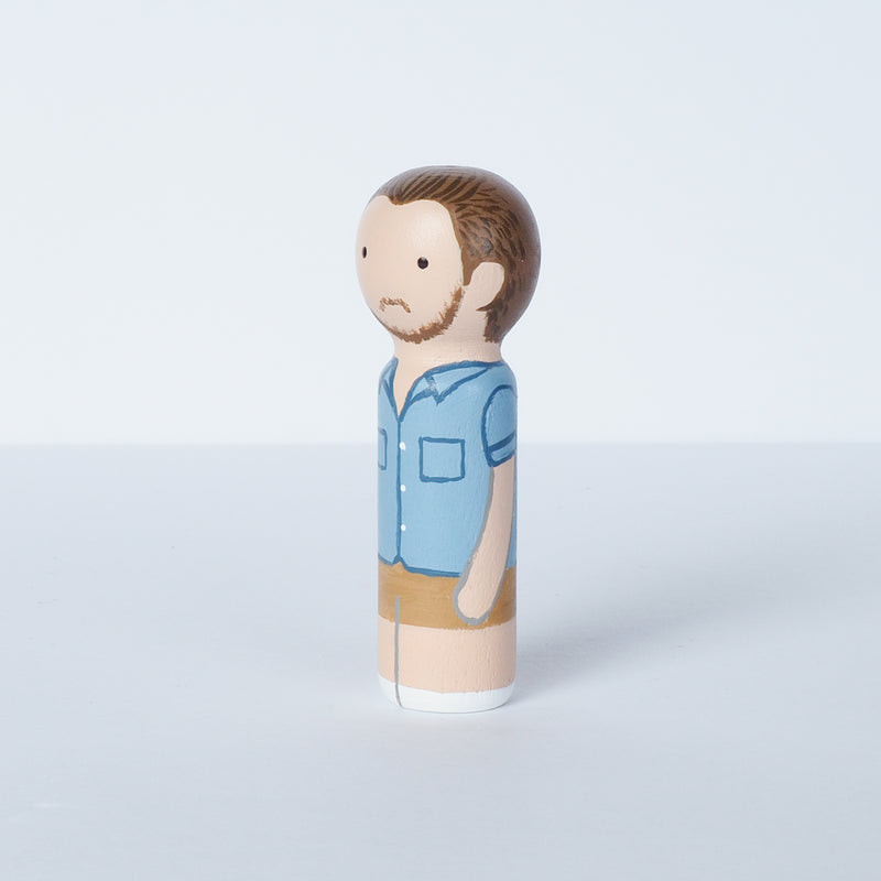 Family and friends portrait - Peg dolls