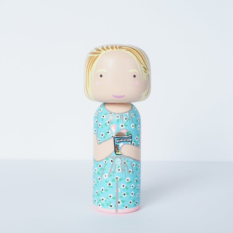 Customized Family Portrait Kokeshi Dolls