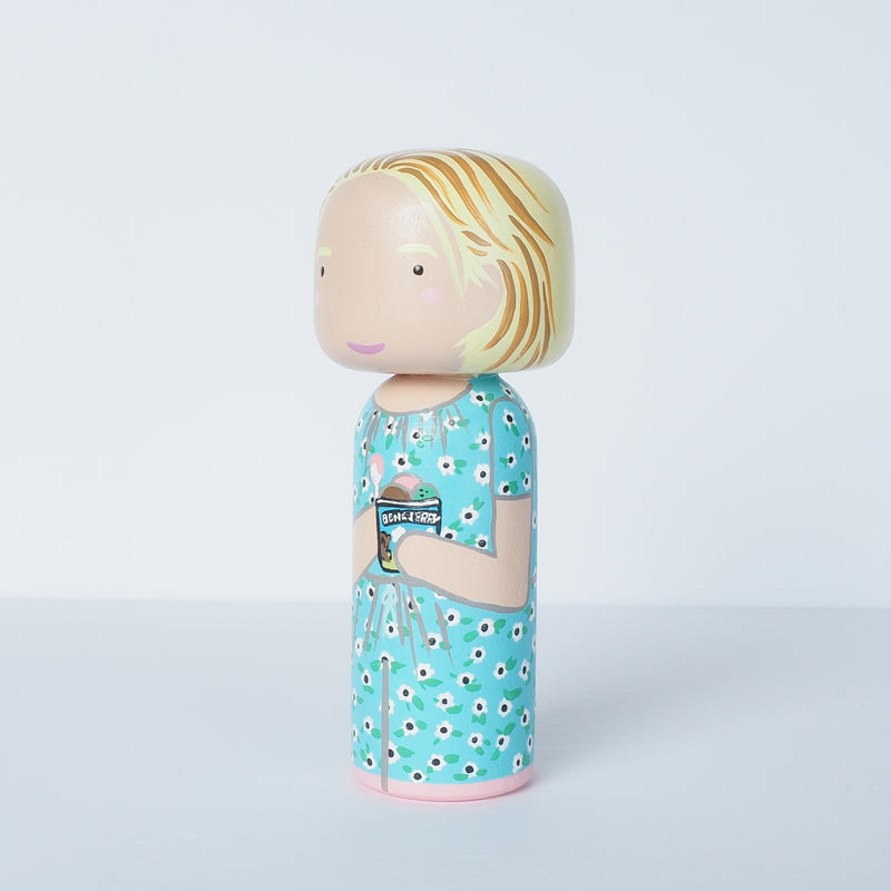 Christmas Gift - Customized Family Portrait Kokeshi Dolls