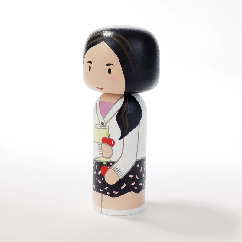 Teacher - Occupational and family portrait Kokeshi dolls!  Give something unique and personalized.  Customize an occupation of your family, friends, or colleagues on Kokeshi dolls!  They are hand-painted with love that show the uniqueness of each individual.