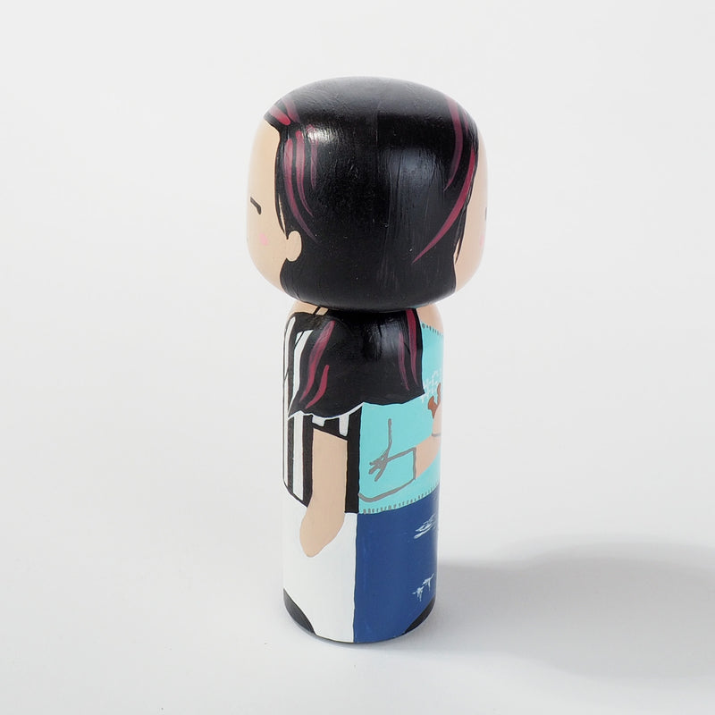 Customized Family Portrait 2-in-I Kokeshi Dolls - Large Peg Dolls