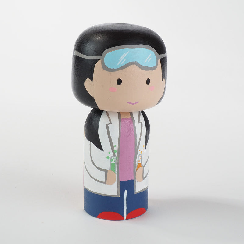 Customized Family Portrait 2-in-I Kokeshi Dolls - Large Peg Dolls