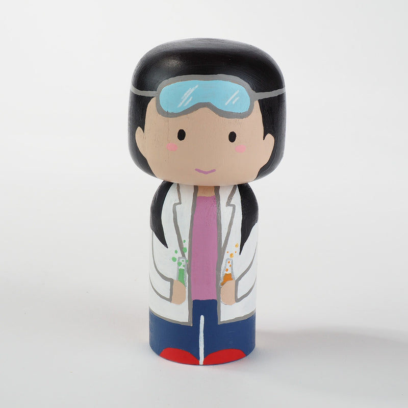 Customized Family Portrait 2-in-I Kokeshi Dolls - Large Peg Dolls