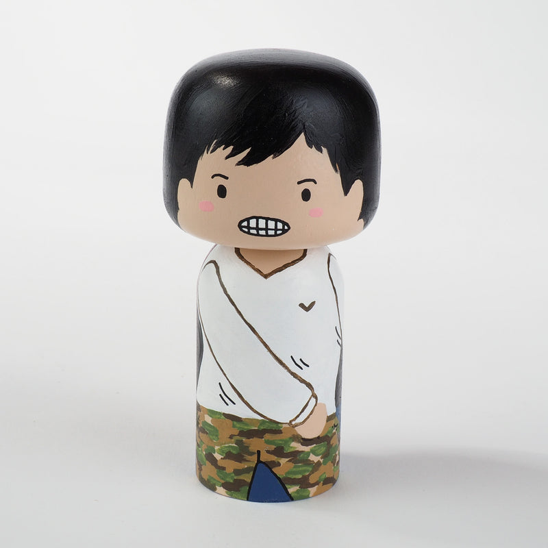 Customized Family Portrait 2-in-I Kokeshi Dolls - Large Peg Dolls