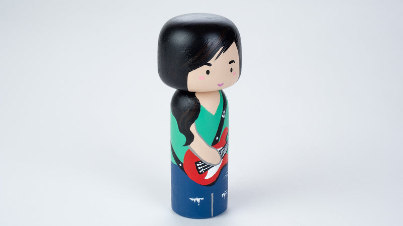 Guitarist- Hobby and Occupational Kokeshi Dolls