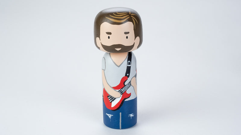 Guitarist- Hobby and Occupational Kokeshi Dolls