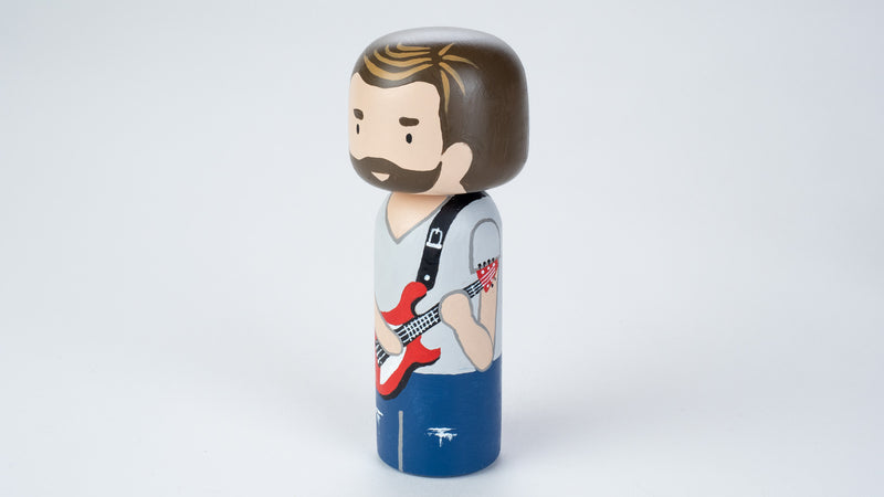 Guitarist- Hobby and Occupational Kokeshi Dolls