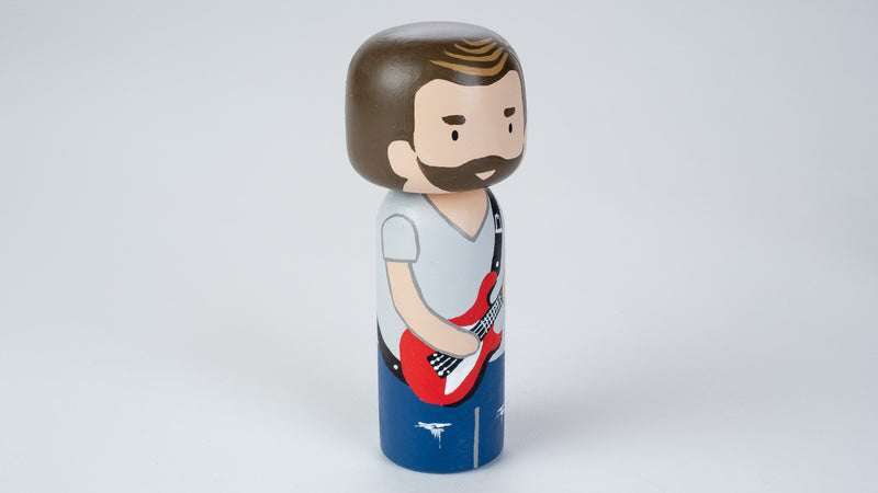 Guitarist- Hobby and Occupational Kokeshi Dolls