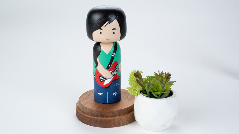 Guitarist- Hobby and Occupational Kokeshi Dolls