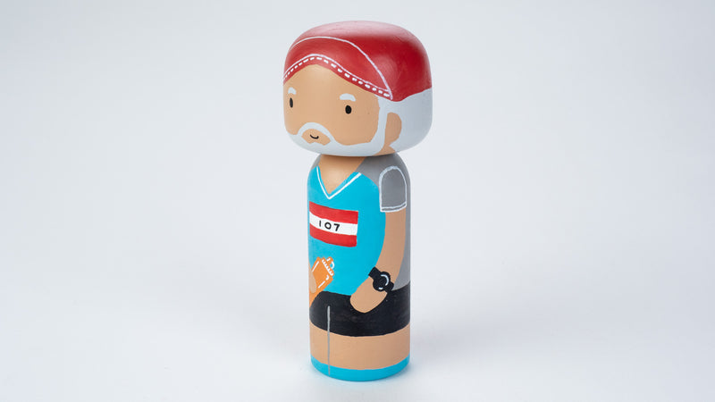 Runner - Hobby and Occupational Kokeshi Dolls