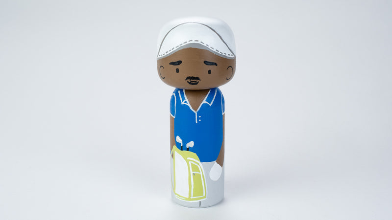 Golfer - Hobby and Occupational Kokeshi Dolls