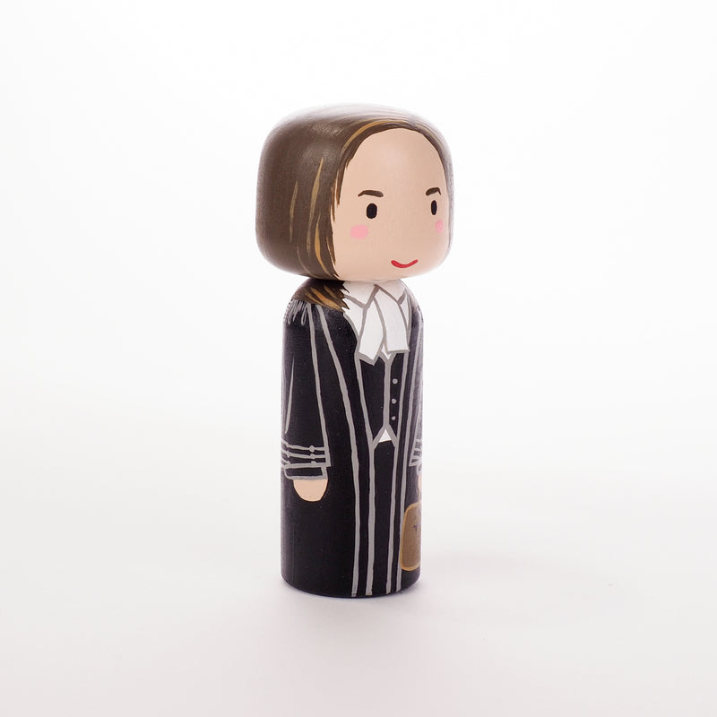 Lawyer - Occupational and family portrait Kokeshi dolls!  Give something unique and personalized.  Customize an occupation of your family, friends, or colleagues on Kokeshi dolls!  They are hand-painted with love that show the uniqueness of each individual.