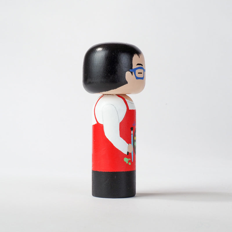 Introducing our new hobby and occupational Kokeshi dolls!  Give something unique and personalized.  Customize a hobby or occupation of your family, friends, or colleagues on Kokeshi dolls!  They are hand-painted with love that show the uniqueness of each individual.