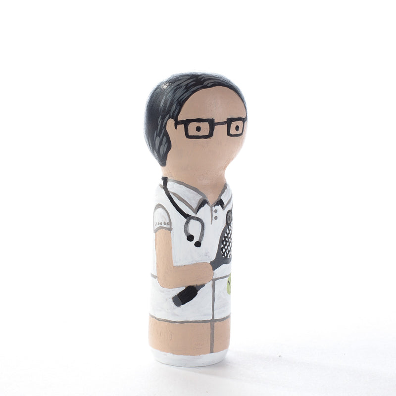 Give something unique and personalized.  Custom peg dolls of your family!  They are hand-painted that show the uniqueness of each individual in your family.  This will definitely touch the heart and bring smiles, may be even happy tears to your family.   These are great for parent's gifts, grandparent’s gifts, birthdays, anniversary gifts, couples’ gifts, or any other occasions.