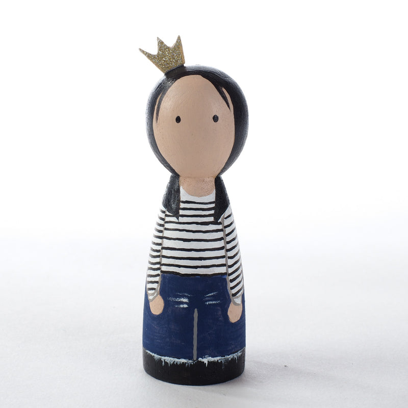 Give something unique and personalized.  Custom peg dolls of your family!  They are hand-painted that show the uniqueness of each individual in your family.  This will definitely touch the heart and bring smiles, may be even happy tears to your family.   These are great for parent's gifts, grandparent’s gifts, birthdays, anniversary gifts, couples’ gifts, or any other occasions.