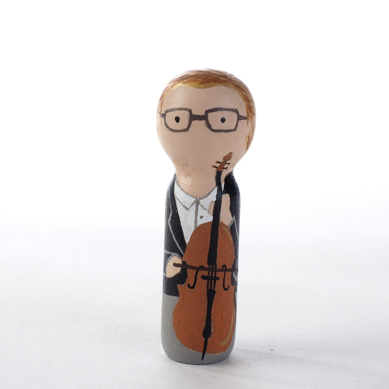Give something unique and personalized.  Custom peg dolls of your family!  They are hand-painted that show the uniqueness of each individual in your family.  This will definitely touch the heart and bring smiles, may be even happy tears to your family.   These are great for parent's gifts, grandparent’s gifts, birthdays, anniversary gifts, couples’ gifts, or any other occasions.