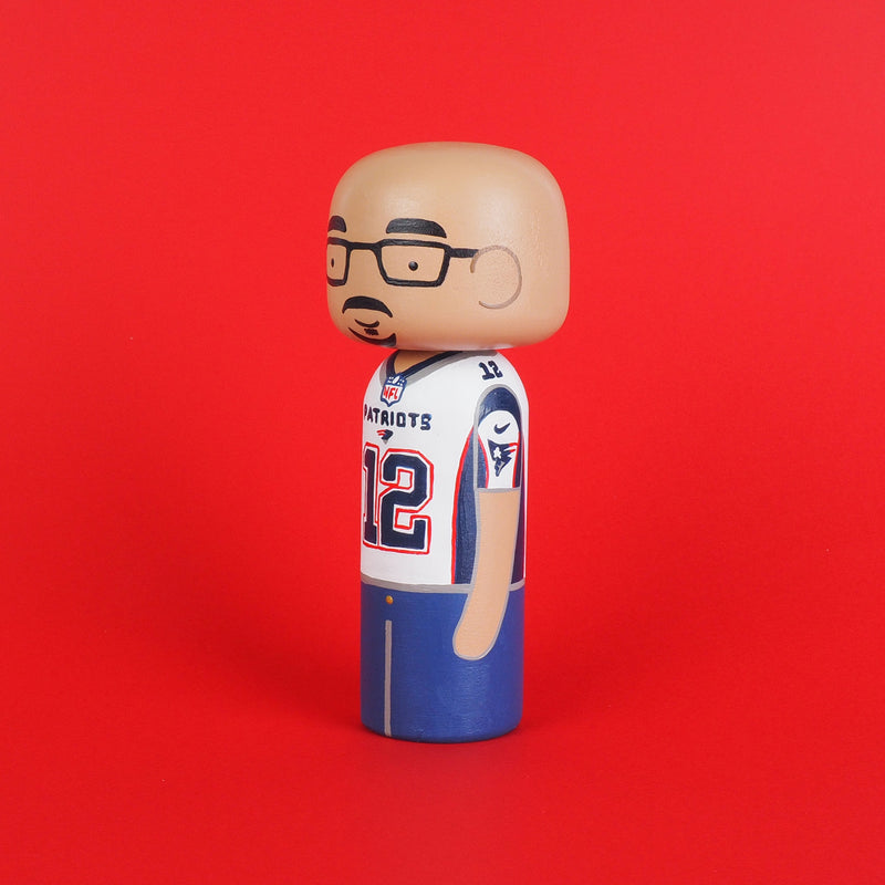 Custom Sports Fans Family and Friends Portrait - Kokeshi Dolls