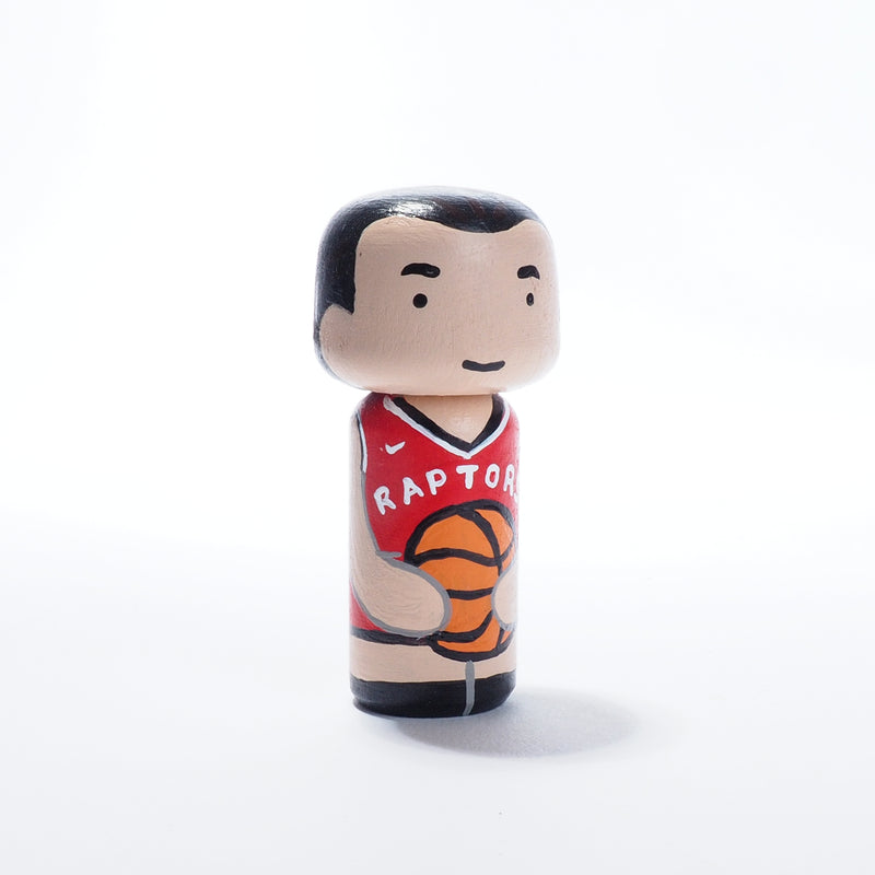 Toronto Raptors fans - Give something unique and personalized.  Custom peg and Kokeshi dolls of your family!  They are hand-painted that show the uniqueness of each individual in your family.  This will definitely touch the heart and bring smiles, may be even happy tears to your family.