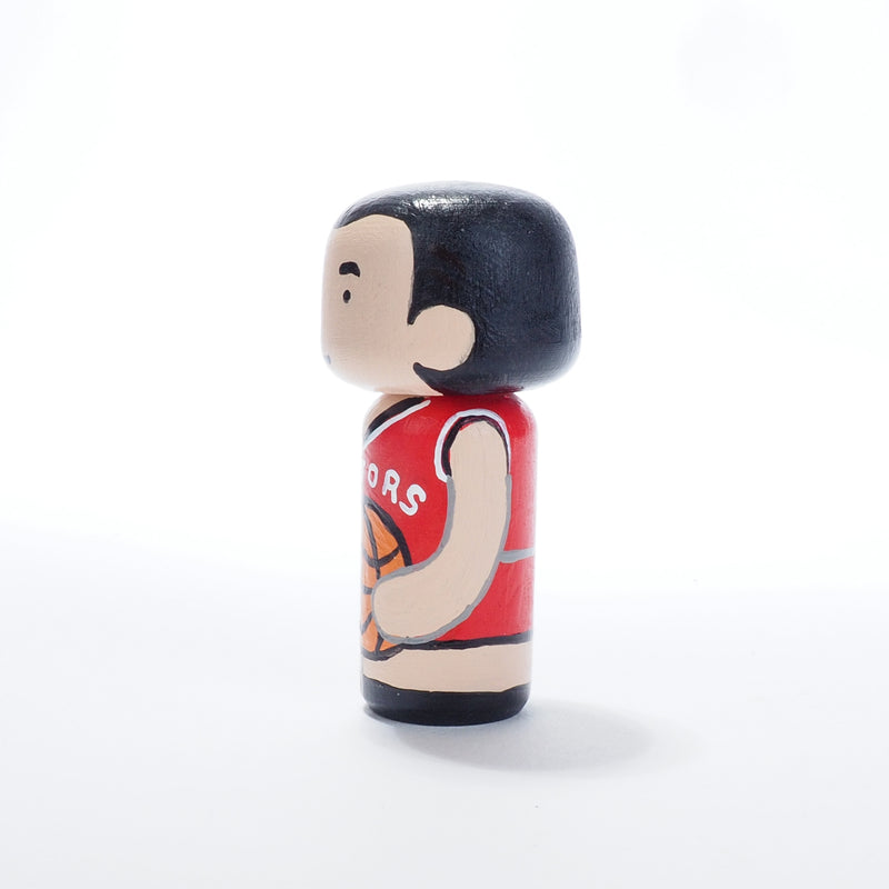 Toronto Raptors fans - Give something unique and personalized.  Custom peg and Kokeshi dolls of your family!  They are hand-painted that show the uniqueness of each individual in your family.  This will definitely touch the heart and bring smiles, may be even happy tears to your family.