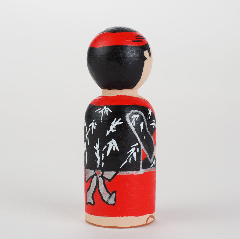 Occupational gift - Sushi Chef Peg Dolls