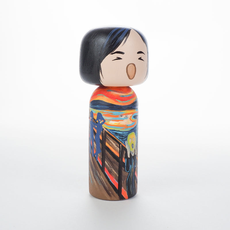 Custom Family and Friends Portrait on Kokeshi Dolls