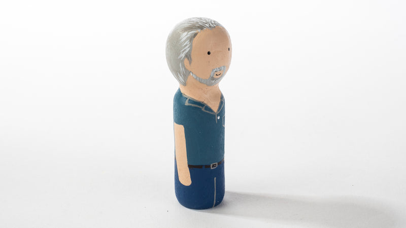 Family and friends portrait - Peg dolls
