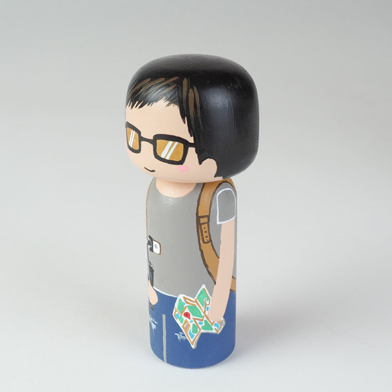 Traveller- Hobby and Occupational Kokeshi Dolls