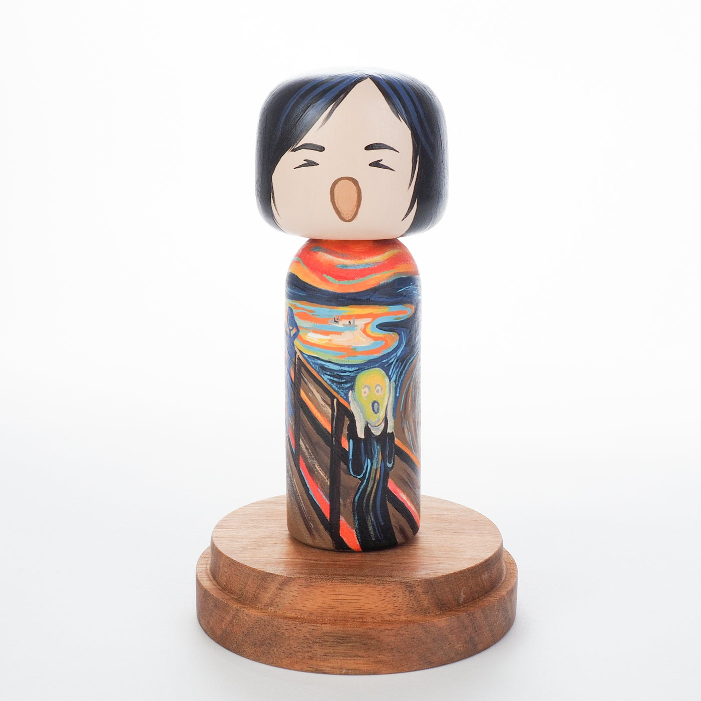 Dah Scream Kokeshi Doll
