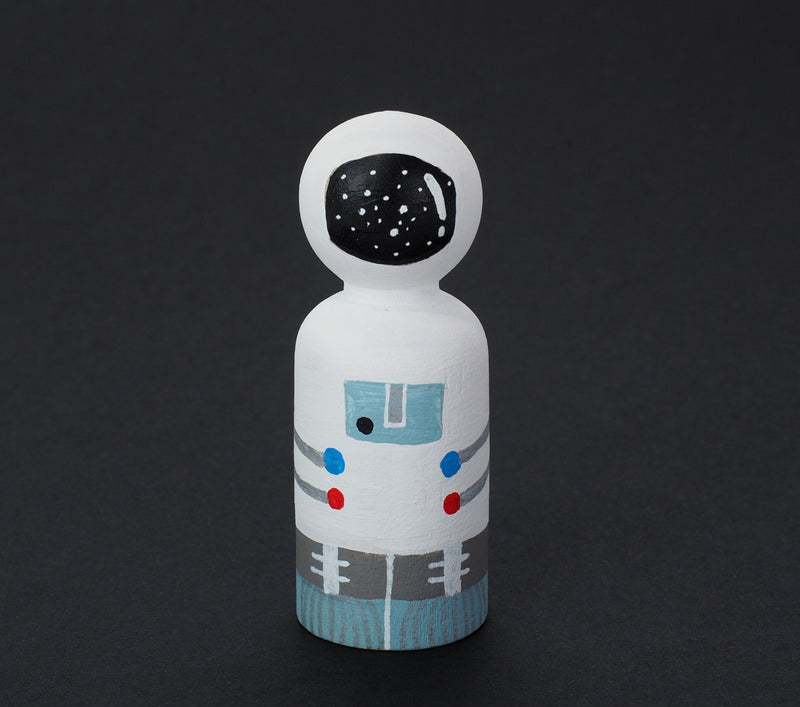 Occupational gift - Astronaut Peg Dolls
