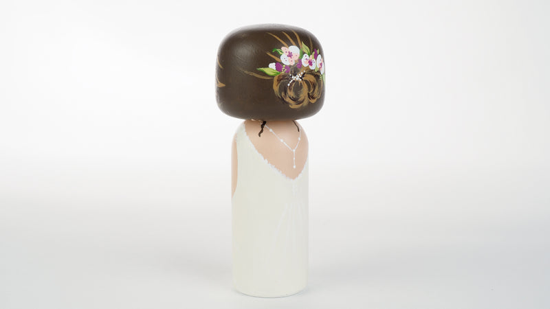 Customized Father of the Bride wedding Kokeshi dolls, Peg Dolls! Father of the Bride, he is as important as the Bride on the BIG day. Congratulations to all the Brides' dads. These cute Kokeshi dolls show the unique sides of bride and father of the bride. A great touch of personality to your wedding. What a great keepsake it would be!