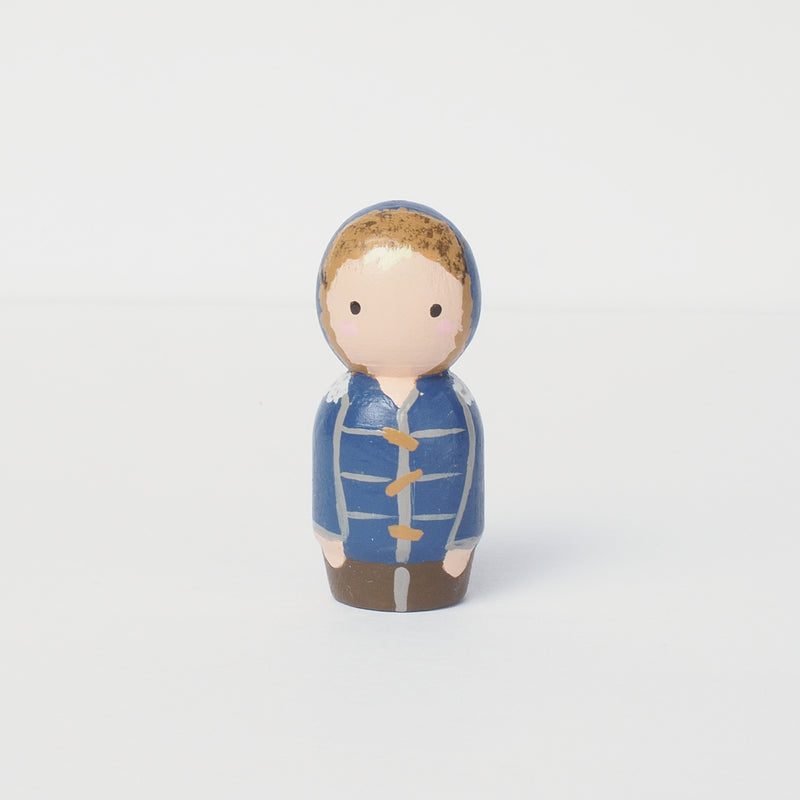 Give something unique and personalized.  Custom peg dolls of your family!  They are hand-painted that show the uniqueness of each individual in your family.  This will definitely touch the heart and bring smiles, may be even happy tears to your family.   These are great for parent's gifts, grandparent’s gifts, birthdays, anniversary gifts, couples’ gifts, or any other occasions.