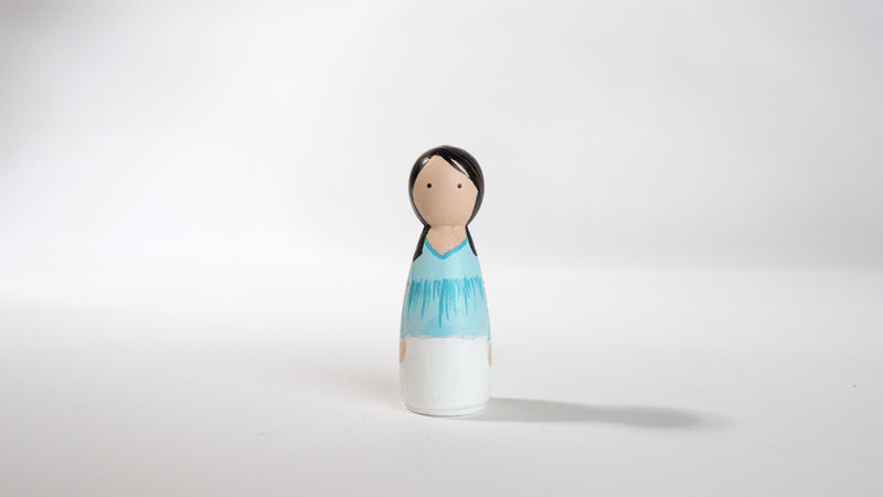 Give something unique and personalized.  Custom peg dolls of your family!  They are hand-painted that show the uniqueness of each individual in your family.  This will definitely touch the heart and bring smiles, may be even happy tears to your family.   These are great for parent's gifts, grandparent’s gifts, birthdays, anniversary gifts, couples’ gifts, or any other occasions.