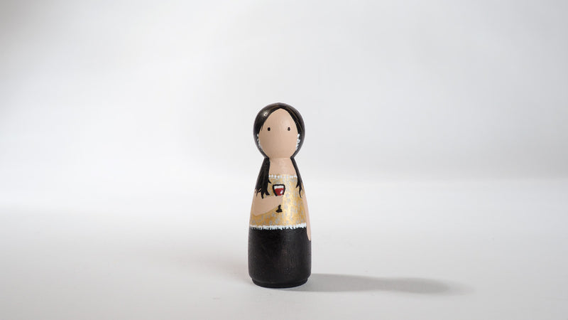 Give something unique and personalized.  Custom peg dolls of your family!  They are hand-painted that show the uniqueness of each individual in your family.  This will definitely touch the heart and bring smiles, may be even happy tears to your family.   These are great for parent's gifts, grandparent’s gifts, birthdays, anniversary gifts, couples’ gifts, or any other occasions.