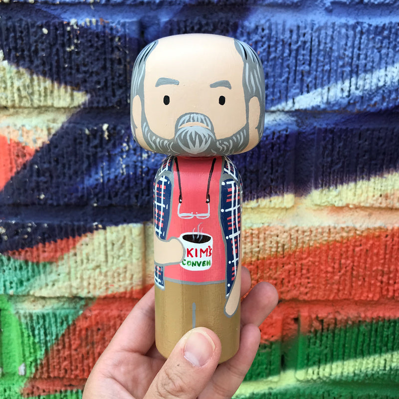 Custom Celebrity Mr. Kim Kokeshi Dolls