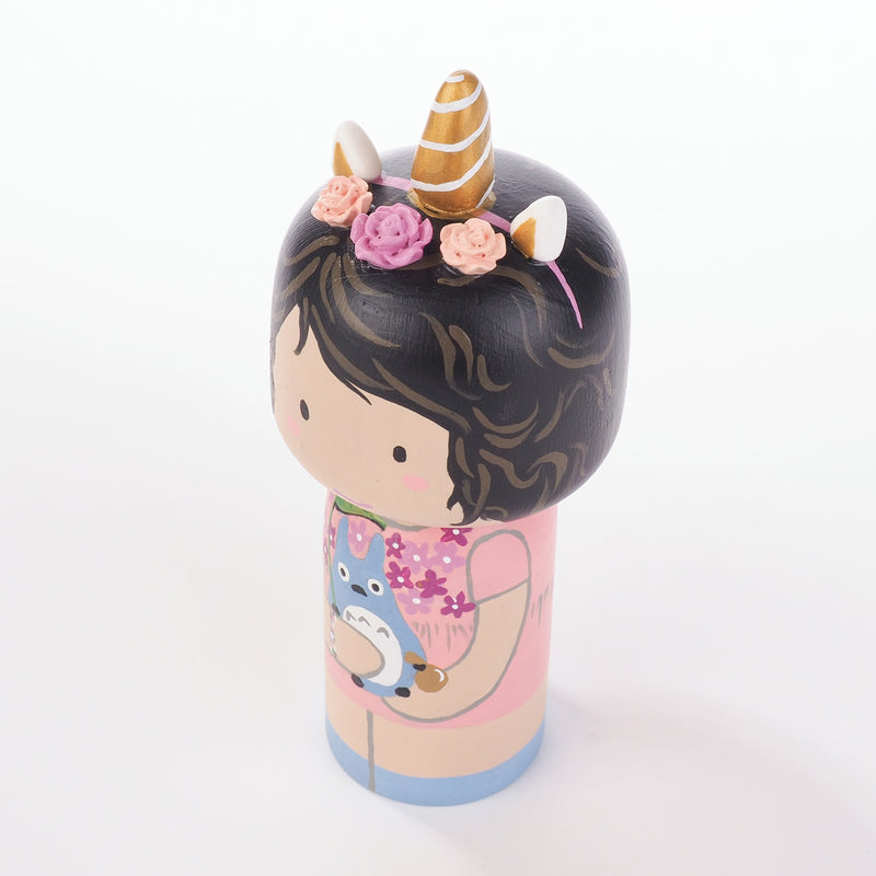 Introducing our new family portrait Unicorn Kokeshi dolls!  Give something unique and personalized.  Customize your family, friends, or colleagues on Kokeshi dolls!  They are hand-painted with love that show the uniqueness of each individual. 