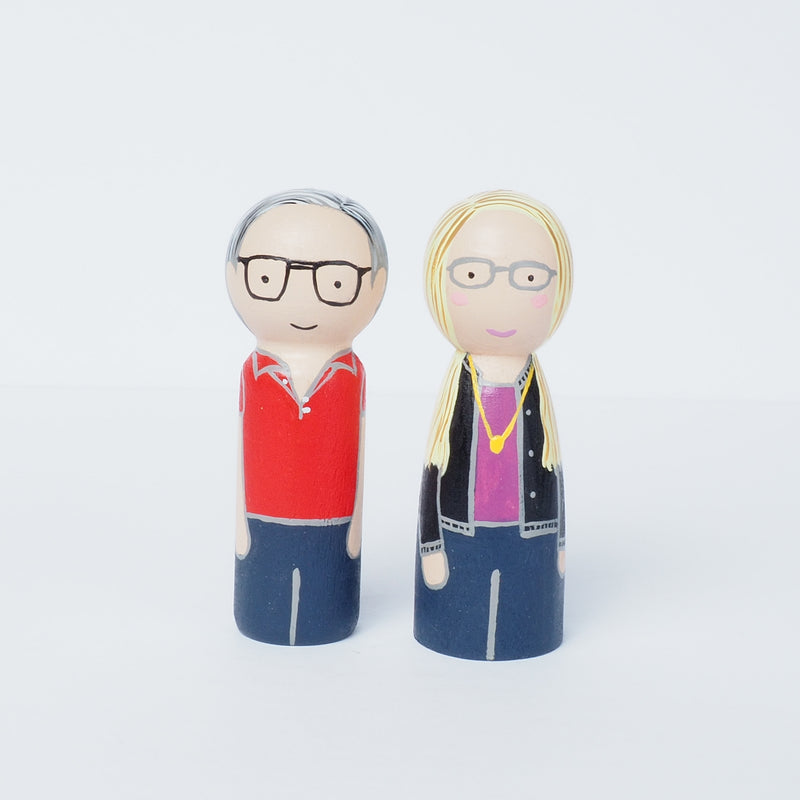 Grandparents gift - peg doll