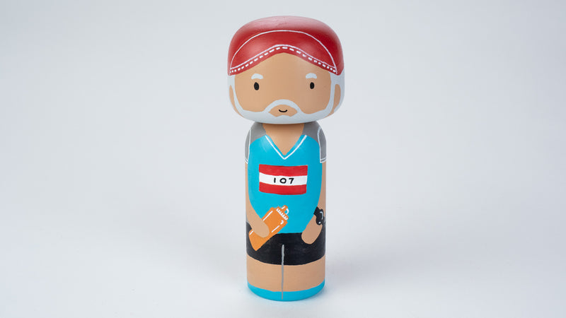 Any 3 Mix and Match hand-painted Kokeshi Dolls