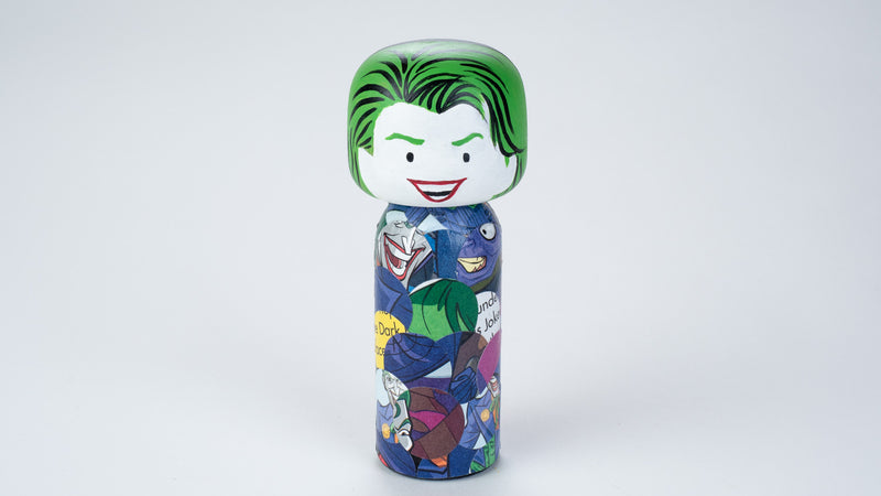 Introducing our new upcycled superhero 2-in-2 Kokeshi dolls!  These Kokeshi are made using used comics or books and are carefully hand-painted to match the character and theme of the books.  On one side, it is one character and turn it around and you'll find another character.  We spark the joy back of used books and upcycle it to something that is unique and personalized.  They are all truly one of a kind.