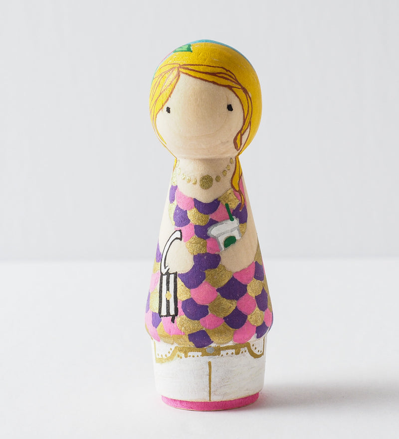 This Mother’s Day, give something unique and personalized.  Custom peg dolls of your family!  They are hand-painted that show the uniqueness of each individual in your family.  This will definitely touch her heart and bring smiles, may be even happy tears.   These are also great for grandparent’s gifts, birthdays, anniversary gifts, couples’ gifts, or any other occasions.