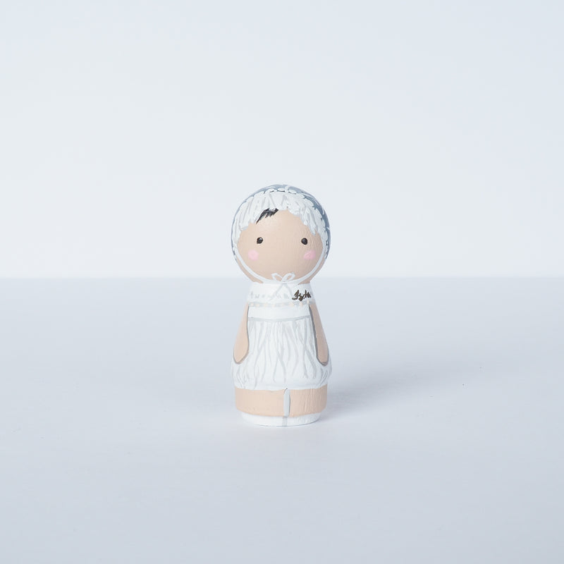 Family and Friends Portrait on Mini wooden dolls - Gift Certificate