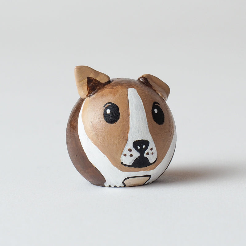 Puppy Peg Dolls – Unique pet portrait for pet owners.  Custom dog portrait on a wooden peg doll!  The pet peg doll is hand-painted that show the uniqueness of the pet.  What a unique gift for pet owners or for yourself.  Perfect and unique gift for dog lovers!  It is also a great gift for pet memorials.  It will touch the heart.