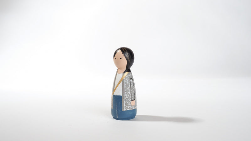 Give something unique and personalized.  Custom peg dolls of your family!  They are hand-painted that show the uniqueness of each individual in your family.  This will definitely touch the heart and bring smiles, may be even happy tears to your family.   These are great for parent's gifts, grandparent’s gifts, birthdays, anniversary gifts, couples’ gifts, or any other occasions.