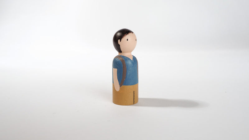 Give something unique and personalized.  Custom peg dolls of your family!  They are hand-painted that show the uniqueness of each individual in your family.  This will definitely touch the heart and bring smiles, may be even happy tears to your family.   These are great for parent's gifts, grandparent’s gifts, birthdays, anniversary gifts, couples’ gifts, or any other occasions.